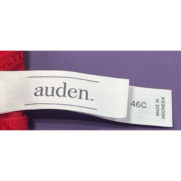 Auden - Women's Lace Plunge Push-Up Bra - Red - 46C - Picture 9 of 9